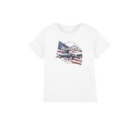 Ford Mustang 70 Mustang Kids T-Shirt, White | Size: 5-6 Years Ford White 5-6 Years