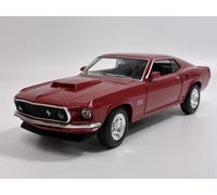 FORD Mustang Boss 429 - 1969 - black - WELLY 1:24
