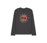 Ford Mustang Circle Long Sleeve T-Shirt, Charcoal | Size: Small Ford Charcoal S