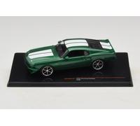 1:43 IXO Ford Usa Mustang Coupe Custom 1969 Green Met White CLC530N.22 Model