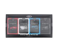 Ford Mustang Eau de Toilette 20ml x 4 Red, White, Blue + Black Pocketspray