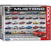 Ford Mustang Evolution 1000 piece jigsaw puzzle 68mm x 49mm (ls)