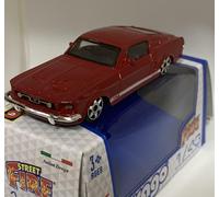 Ford Mustang GT 1964 in red 1:43 scale model from Bburago, streetfire