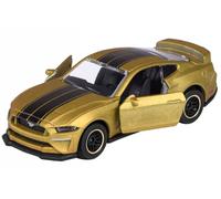 Ford Mustang GT Majorette Limited Editon 9 Black & Gold 2022 204C 1:64 Scale