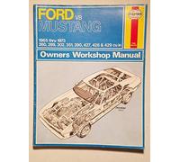 Ford Mustang, Mach 1, GT, Shelby,Boss V-8 (64-73) Haynes Manual USA (Paperback)