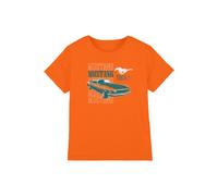 Ford Mustang Mach 1 Repeat Kids T-Shirt, Orange | Size: 3-4 Years Ford Orange 3-4 Years