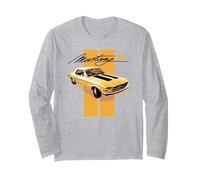 Ford Mustang Stang Stripes Long Sleeve T-Shirt
