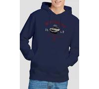 Ford Mustang The Boss Is In Unisex Hoodie, Navy, Small