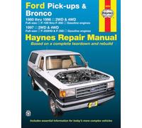 Ford pick-ups & Bronco (80-97) Haynes Repair Manual (USA) (Paperback)