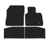 Ford Puma Gen-E (2025+) Car Mats Accessories Tailored Fit Carpet Floor Mats Non Slip Black Trim Full Coverage Compatible Accessory Front Rear Set Anti Slip Granulated Backing Hand-Finished Clips