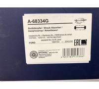 Ford Puma Rear Left / Right Shock Absorber OPTIMAL A-68334G V97FB18k076AD