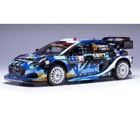 Ford Puma Wrc #13 Central Europe Rally 2023 Munster / Louka 1:18 Model Ixo Model