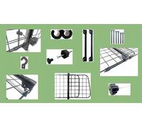 Ford S-Max 2006-2017 Car Headrest Black Mesh Dog Guard by UKB4C