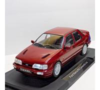 Ford Sierra RS Cosworth 4x4 Metallic Dark Red Diecast Model Car 1/18 MCG