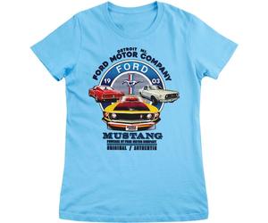 Ford T-Shirt Mustang Circle Girly Tee AB-5-22548-M009
