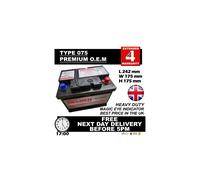 FORD TRANSIT 075 Battery Extra Heavy Duty Sealed 50Ah NEXT DAY DEL ORDERED BY5PM