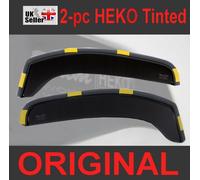 FORD TRANSIT 2000-2006 2-pc Wind Deflectors Visors HEKO Tinted