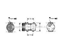 AVA COOLING SYSTEMS FDAK280 Air conditioning compressor