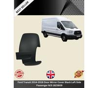 Ford Transit 2014-2019 Door Mirror Cover Black Left Side Passenger N/S 1823809