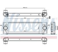 Prasco Intercooler 96066 Nissens - Fits Ford Transit 350 3.2 TDCi (2006-2013) - 4851182/4967772
