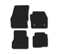 Ford Transit Connect DCIV (2013-2016) [SWB] Van Mats Accessories Tailored Fit Carpet Car Floor Mats Non Slip Black Trim Compatible Accessory Anti Slip Full Coverage Durable Hand-Finished