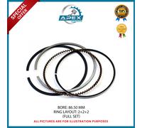 FORD TRANSIT CUSTOM 2.2 TDCI DIESEL CVFF PISTON RINGS SET STD X4 013RS00114ONO