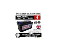 FORD TRANSIT DIESEL CAR BATTERY 096 100 12V HEAVY DUTY SEALED 2.0 2.4 TD TDCI ÂÂ