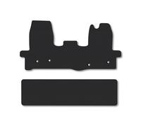 Ford Transit Tipper (2014+) Compatible Rubber Car Mats 5mm Thick Premium Accessory Tailored Fit Anti-Slip Backing Heavy-Duty Waterproof Accessories Durable Protection Waterproof Hard-Wearing Clips