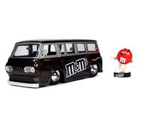Ford USA Econoline Minibus M&M'S 1:24 Model JADA TOYS