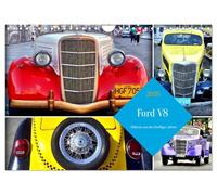 Ford V8 - classic car from the thirties UK-Version (Wall Calendar 2026 DIN A4 Landscape), CALVENDO 12 Month Wall Calendar