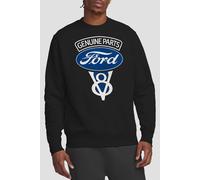 Ford V8 Genuine Parts Sweatshirt, Black | Size: Large Ford Black L