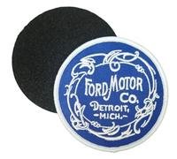 Ford Vintage 1903 Logo Patch - 3” Embroidered Detroit Michigan Emblem - Officially Licensed (2-piece Hook-and-Loop)