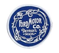 Ford Vintage 1903 Logo Patch - 3” Embroidered Emblem with Heat Seal - Officially Licensed Ford Merchandise