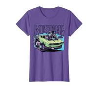 Ford - Vintage Green Mustang Car With Engine T-Shirt
