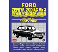FORD ZEPHYR, ZODIAC MK 3 1962-1966 OWNERS WORKSHOP MANUAL