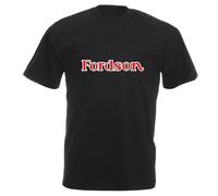 Fordson Tractor T-Shirt Various Sizes & Colours Tractor Enthusiast Farming Black