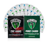 Fore! Cards On-Course Golf Game Plus Expansion Pack Bundle | Fun Interactive Golf Game | 80 Cards Make Every Hole a Different Challenge | Spice Up Your Next Round