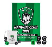 Fore! Cards Random Club Dice On-Course Golf Game from Fun & Challenging Golf Game | Perfect for Golfers of Any Skill Level