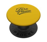 Fore Please Greenside Life Cart Paths Golf Round Energy PopSockets Adhesive PopGrip