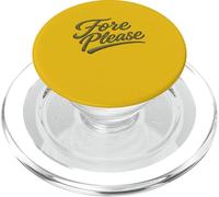 Fore Please Greenside Life Cart Paths Golf Round Energy PopSockets PopGrip for MagSafe