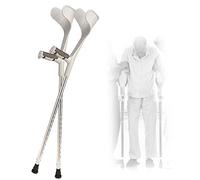 Forearm crutch, For Elderly, Disabled and Physically Impaired, Supports up to 330 Lbs Powerfully Keep It in Mind