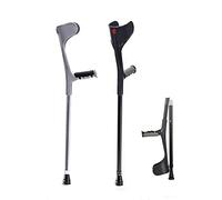 Forearm Crutches,Foldable Crutches for Adults,with Arm Support,Non-Slip Rubber Feet,Crutches for Women and Men,Lightweight Aluminium Portable Lightweight,Support Legs After Injury Or Surgery decorate