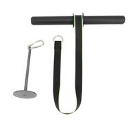 Forearm Roller Muscle Strength Trainer, Iron and EVA Wrist Forearm Tainer with Adjustable Resistance, Portable Grip Strength Exerciser for Gym Home Office Use