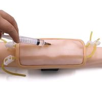 Forearm Venous Puncture Model, Nurses IV Practice Kit, Wearable Arm Injection Training Mold, Taking Blood Training Practice Model, Intramuscular Model, for Training Nurses and Medical Students