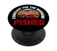 Forecast for the weekend Pished Scottish Humour PopSockets Adhesive PopGrip