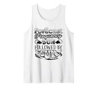 Forecast Frequency Sun Followed By Fun Weather Forecaster Tank Top