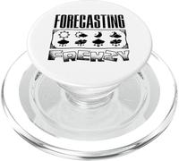 Forecasting Frenzy Weather Forecaster Meteorologist PopSockets PopGrip for MagSafe