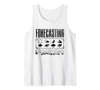 Forecasting Frenzy Weather Forecaster Meteorologist Tank Top