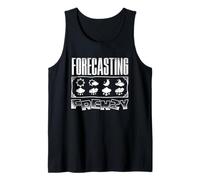 Forecasting Frenzy Weather Forecaster Meteorologist Tank Top