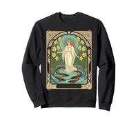 Forecasting Lovers' Fortunes Dwynwen's Well And Sacred Fish Sweatshirt